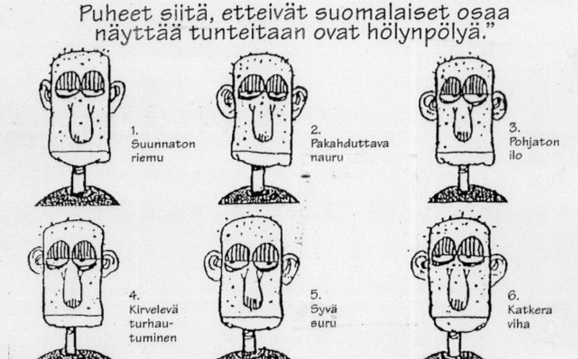 Suomalaisten tunteet